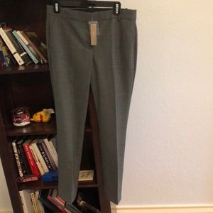 Gray suit pants